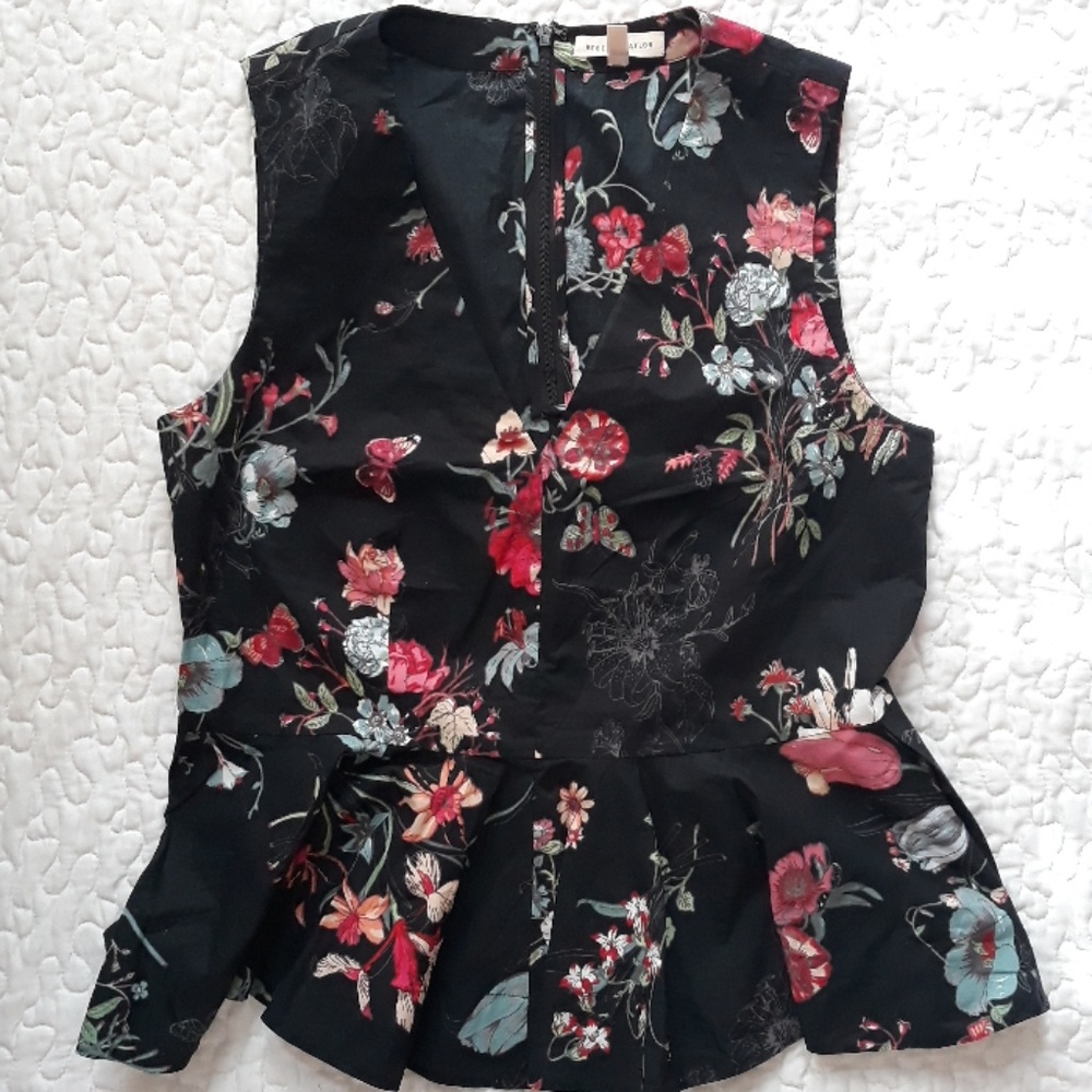 REBECCA TAYLOR floral romantic top.